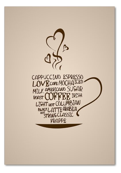 Imagine de sticlă ceașcă de cafea