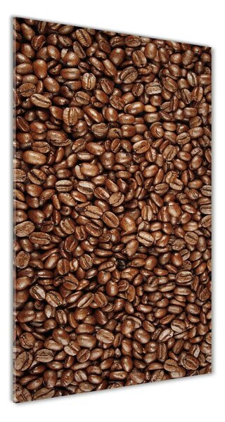 Tablou Printat Pe Sticlă Boabe de cafea