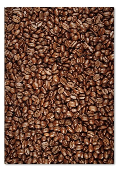 Tablou Printat Pe Sticlă Boabe de cafea