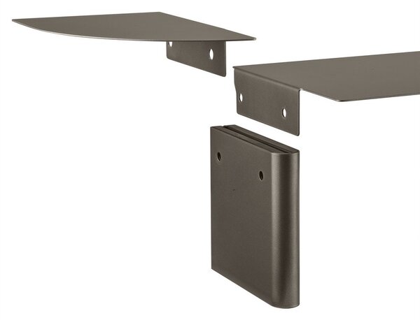 Raft gri din oțel 80 cm Oru – Blomus