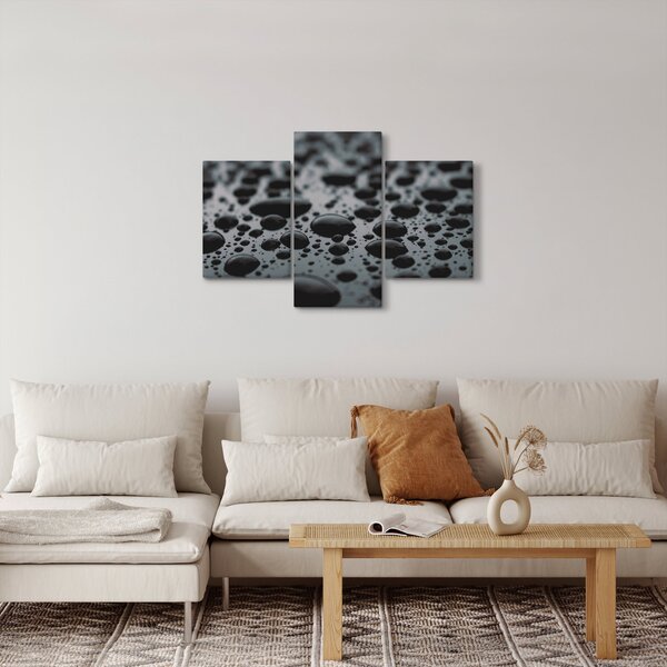 Tablou cu picături de apă (90x60 cm)