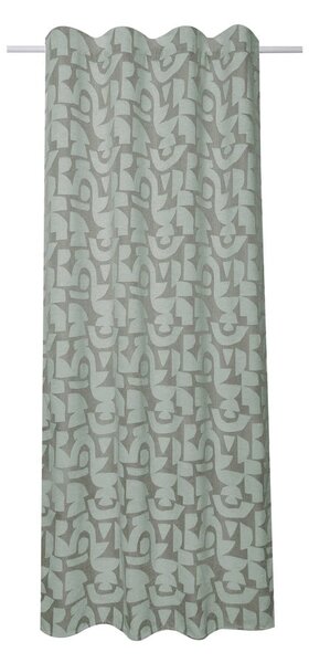 Draperie verde din jacquard 135x245 cm Dekor – Sehlbach