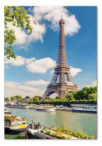 Tablou sticlă Turnul Eiffel din Paris