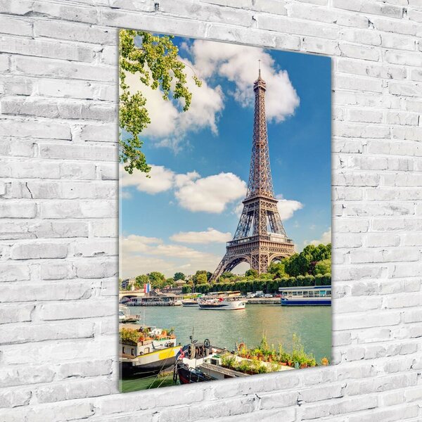 Tablou sticlă Turnul Eiffel din Paris