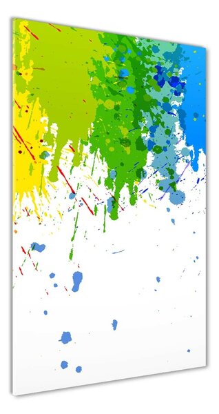 Fotografie imprimată pe sticlă curcubeu abstract