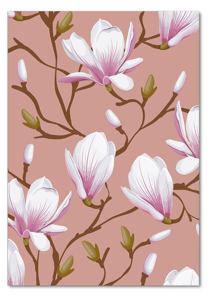 Fotografie imprimată pe sticlă Magnolie