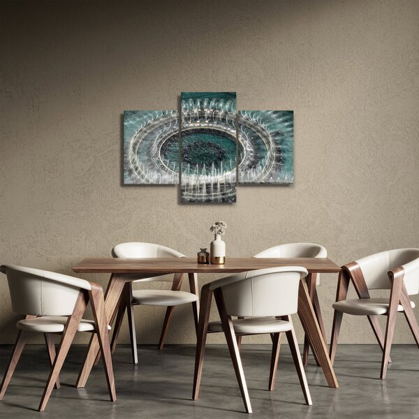 Tablou cu fântănă arteziană (90x60 cm)