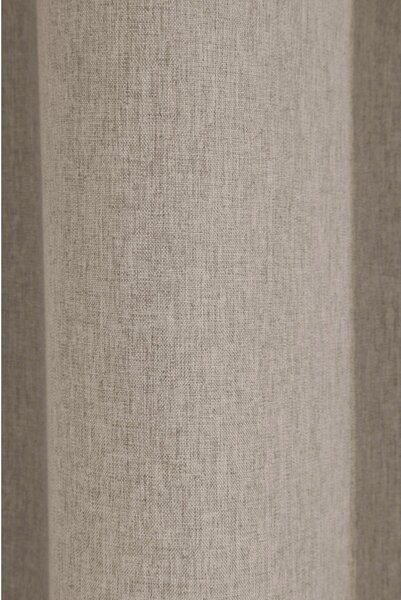 Draperie maro 135x245 cm Len Uni – Sehlbach