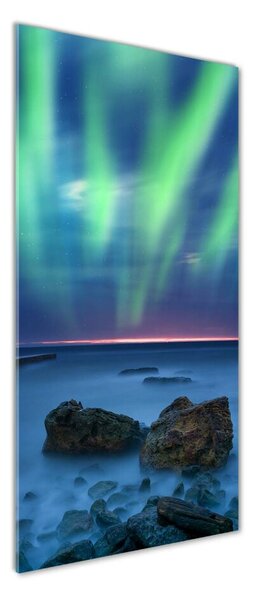 Tablou din Sticlă Aurora boreala