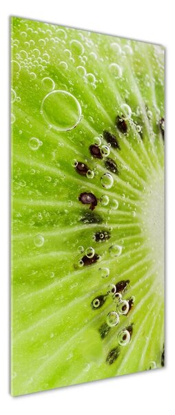 Tablou pe pe sticlă kiwi