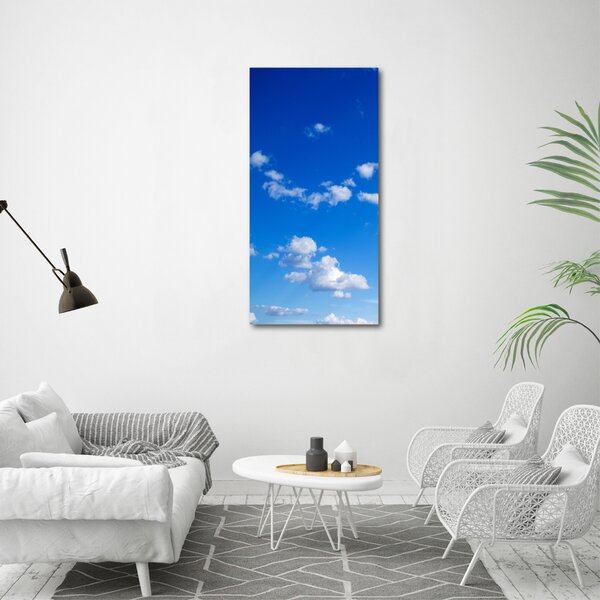 Imprimare tablou canvas Nori pe cer