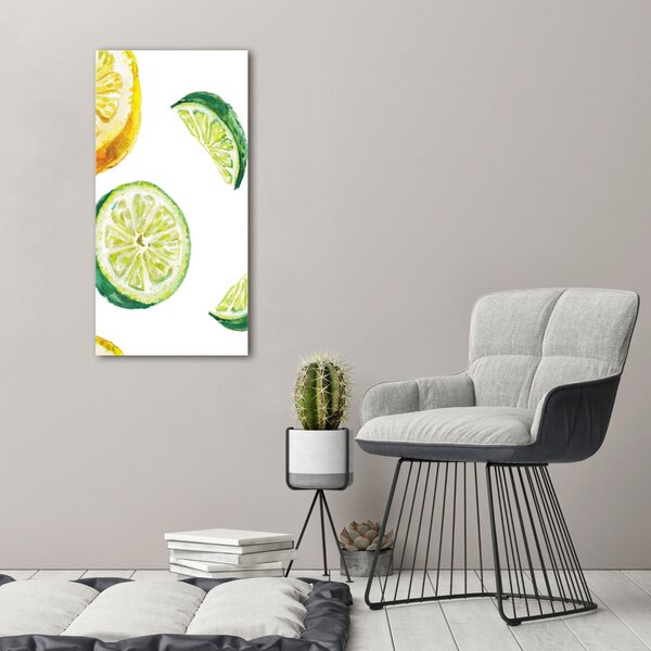Tablou pe pânză canvas Limes și lămâi