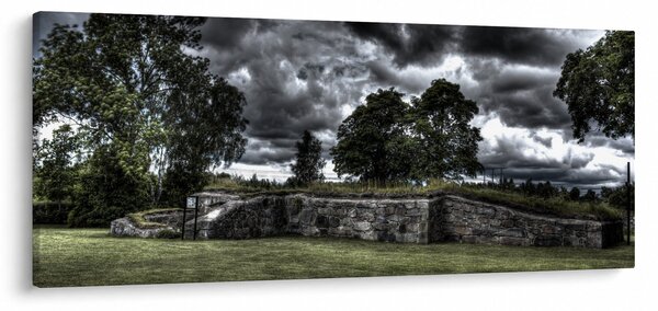 Tablou cu cerul întunecat (120x50 cm)