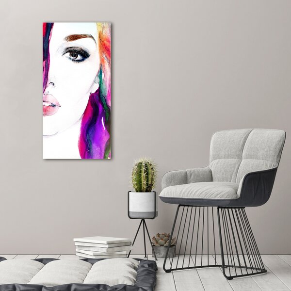 Imprimare tablou canvas Abstracție femeie