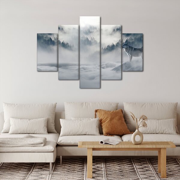 Tablou cu lupi (150x105 cm)