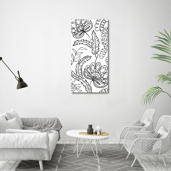 Pictură pe pânză zentangle fundal
