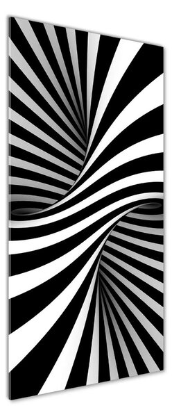 Tablou pe pe sticlă vârtej abstract