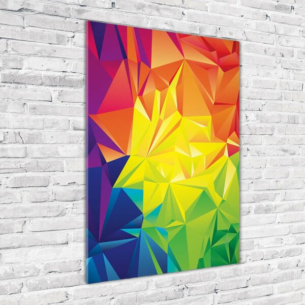 Tablou Printat Pe Sticlă abstract