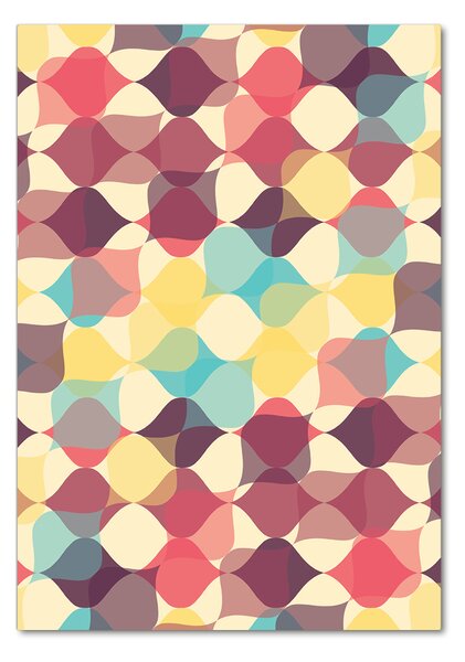 Tablou Printat Pe Sticlă fundal geometrică
