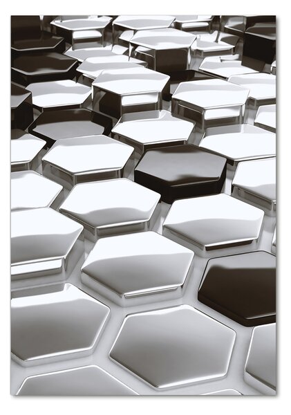 Tablou pe pe sticlă 3D Abstracție