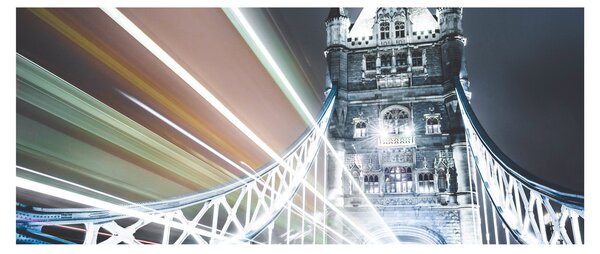 Tablou cu Tower Bridge (120x50 cm)