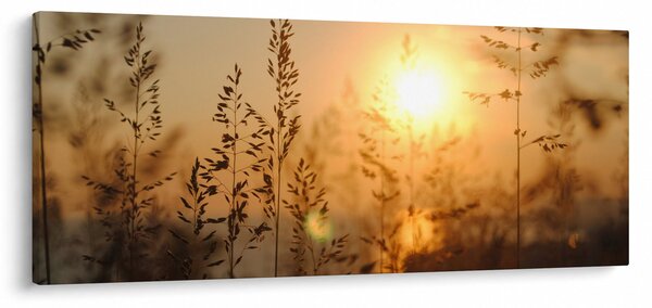Tablou cu răsărit de soare (120x50 cm)
