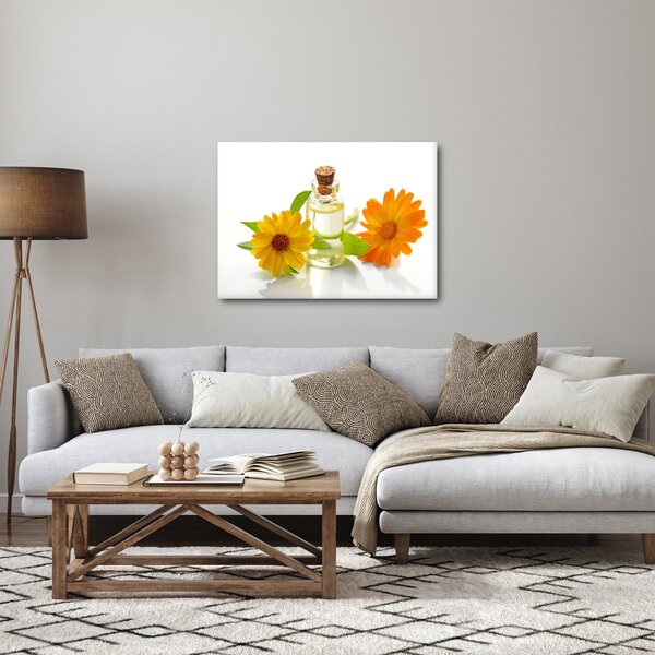 Tablou cu ulei de flori (70x50 cm)