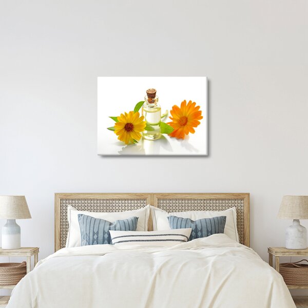 Tablou cu ulei de flori (70x50 cm)
