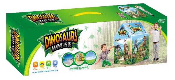 Cort de joaca Dinosaurs house, 93x69x103 cm, interior/exterior
