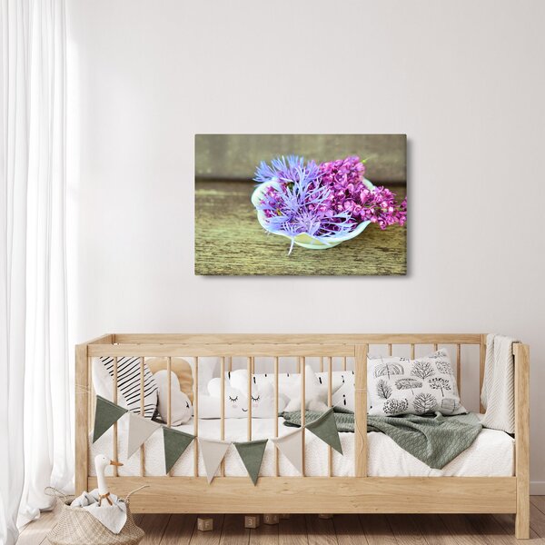 Tablou cu decorațiune din lavanda (90x60 cm)