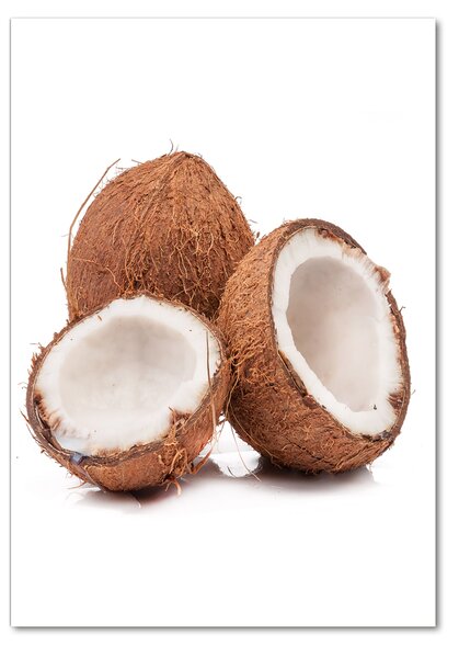 Tablou pe pe sticlă nucă de cocos