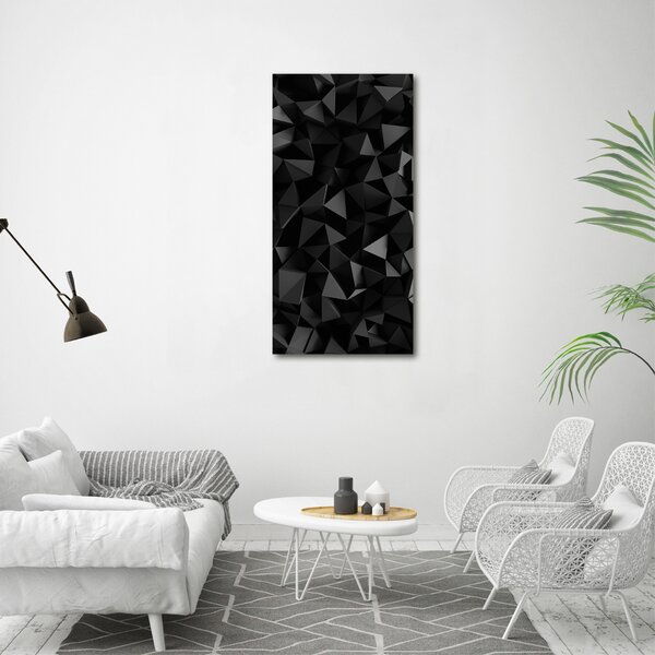 Tablou pe pe sticlă 3D Abstracție