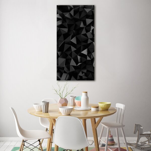 Tablou pe pe sticlă 3D Abstracție