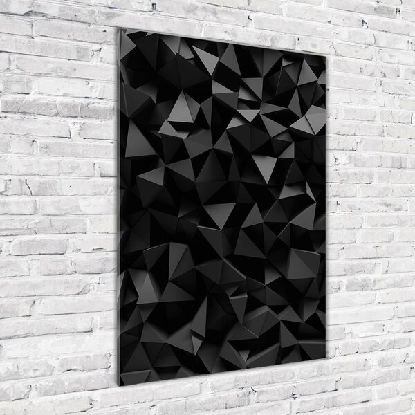 Tablou pe pe sticlă 3D Abstracție