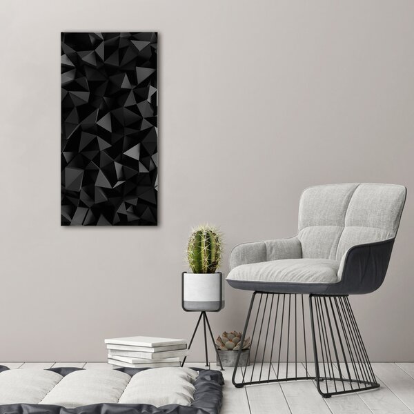 Tablou pe pe sticlă 3D Abstracție
