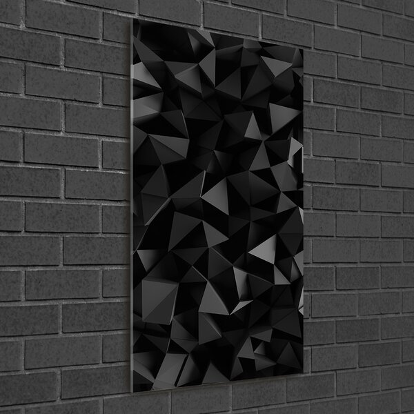 Tablou pe pe sticlă 3D Abstracție