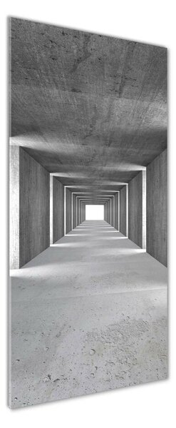 Tablou sticlă Tunelul de beton
