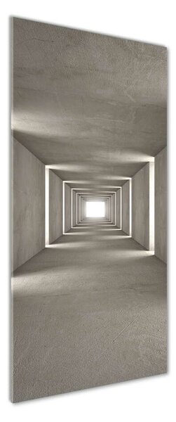 Tablou Printat Pe Sticlă Tunelul de beton
