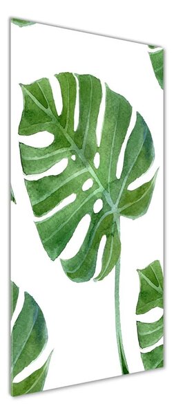 Tablou din Sticlă Monstera