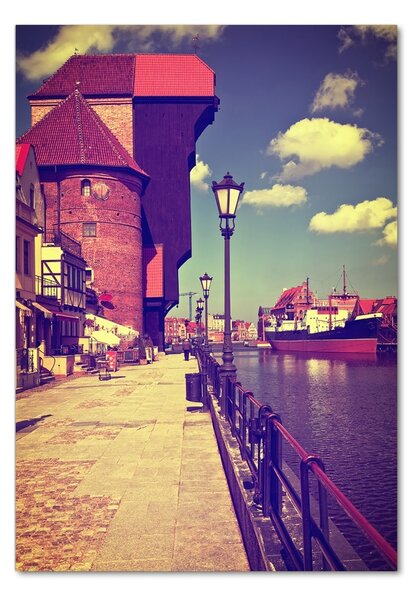 Fotografie imprimată pe sticlă Polonia Gdańsk