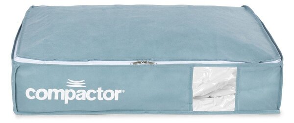 Cutie de depozitare sub pat din plastic cu vacuum 65x45x15,5 cm Blue Edition – Compactor