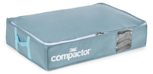 Cutie de depozitare sub pat din plastic cu vacuum 65x45x15,5 cm Blue Edition – Compactor