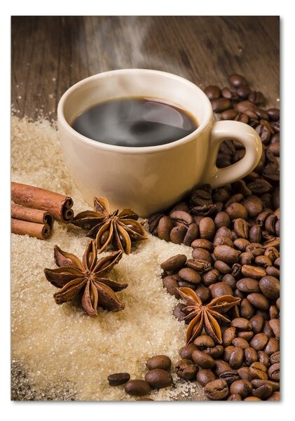 Tablou din Sticlă ceașcă de cafea