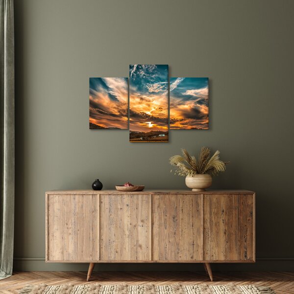 Tablou cu nori (90x60 cm)