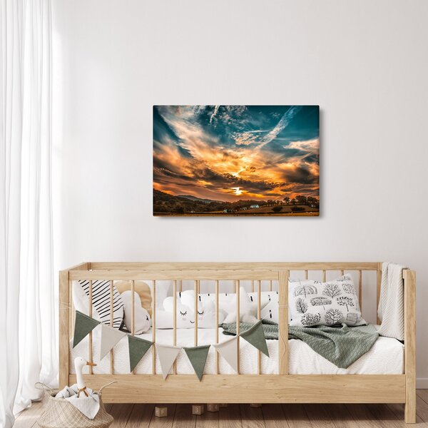 Tablou cu nori (90x60 cm)