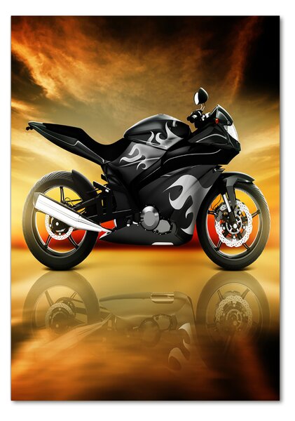 Tablou din Sticlă Motocicletă