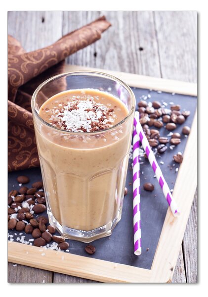 Tablou sticlă cocktail de ciocolata