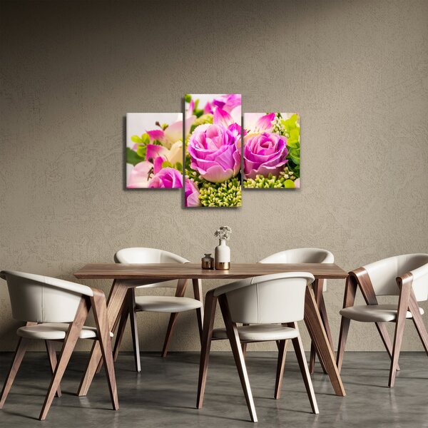Tablou cu trandafiri (90x60 cm)
