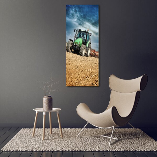 Tablou sticlă Tractor