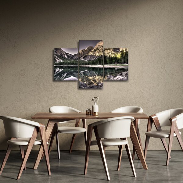 Tablou cu lac montan (90x60 cm)